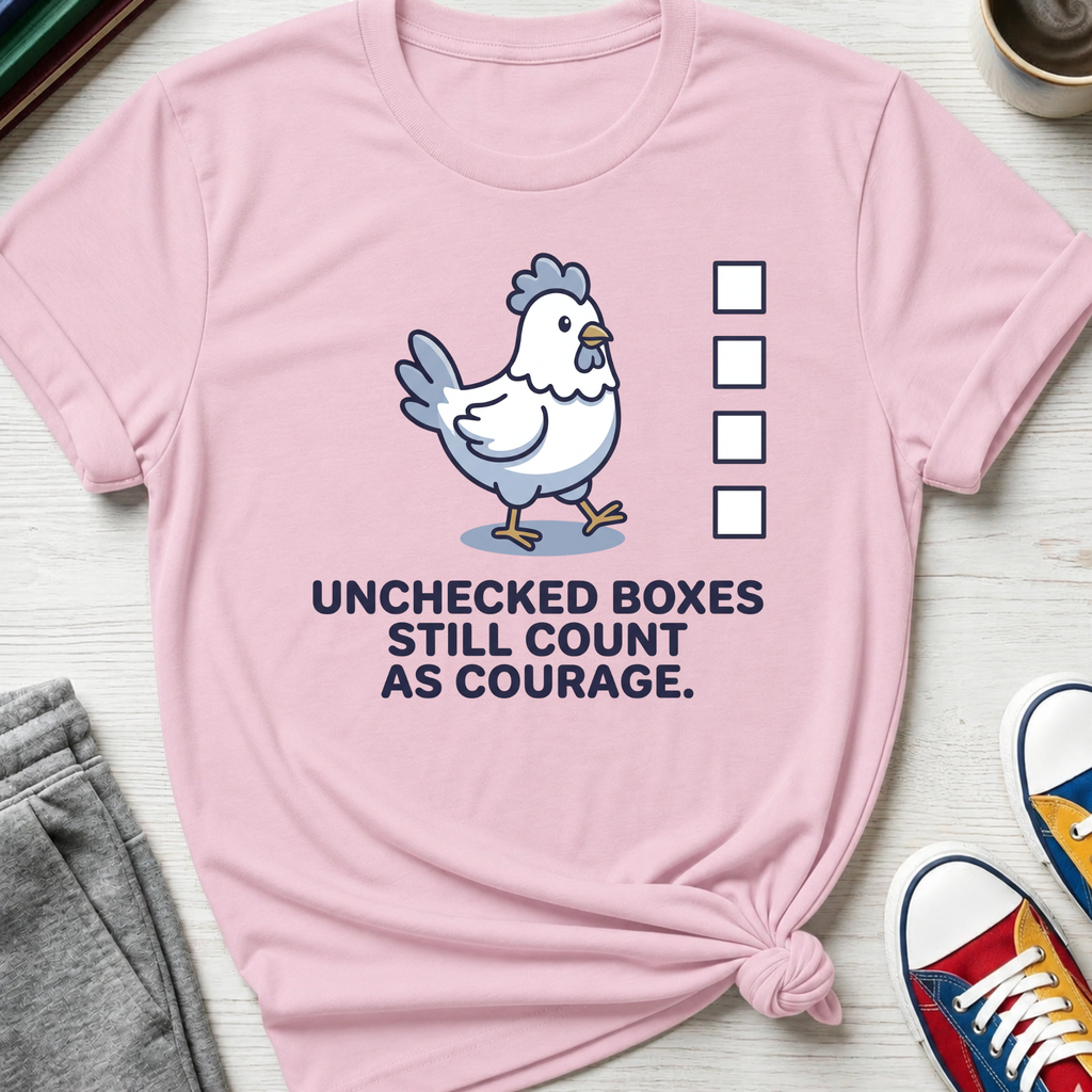 Unchecked Box Courage | T-Shirt
