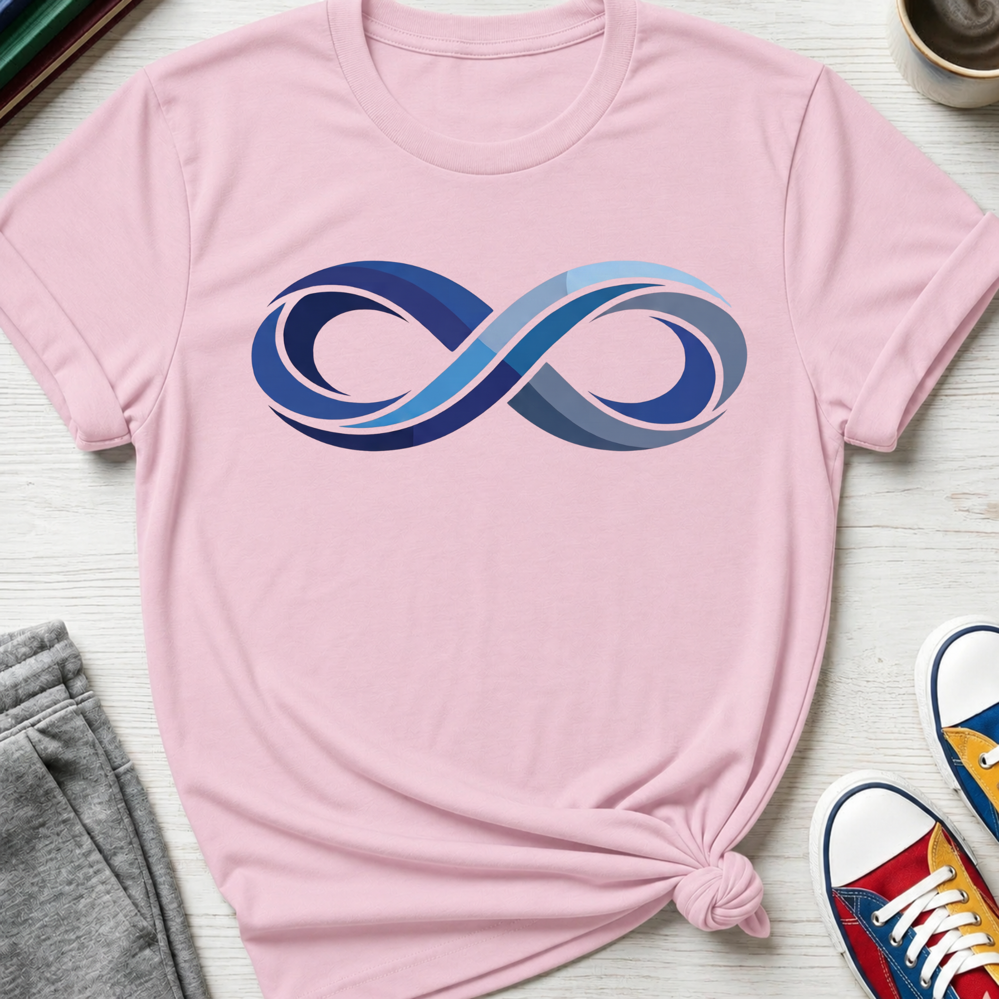 Autism Infinity Loop Edgy | T-Shirt
