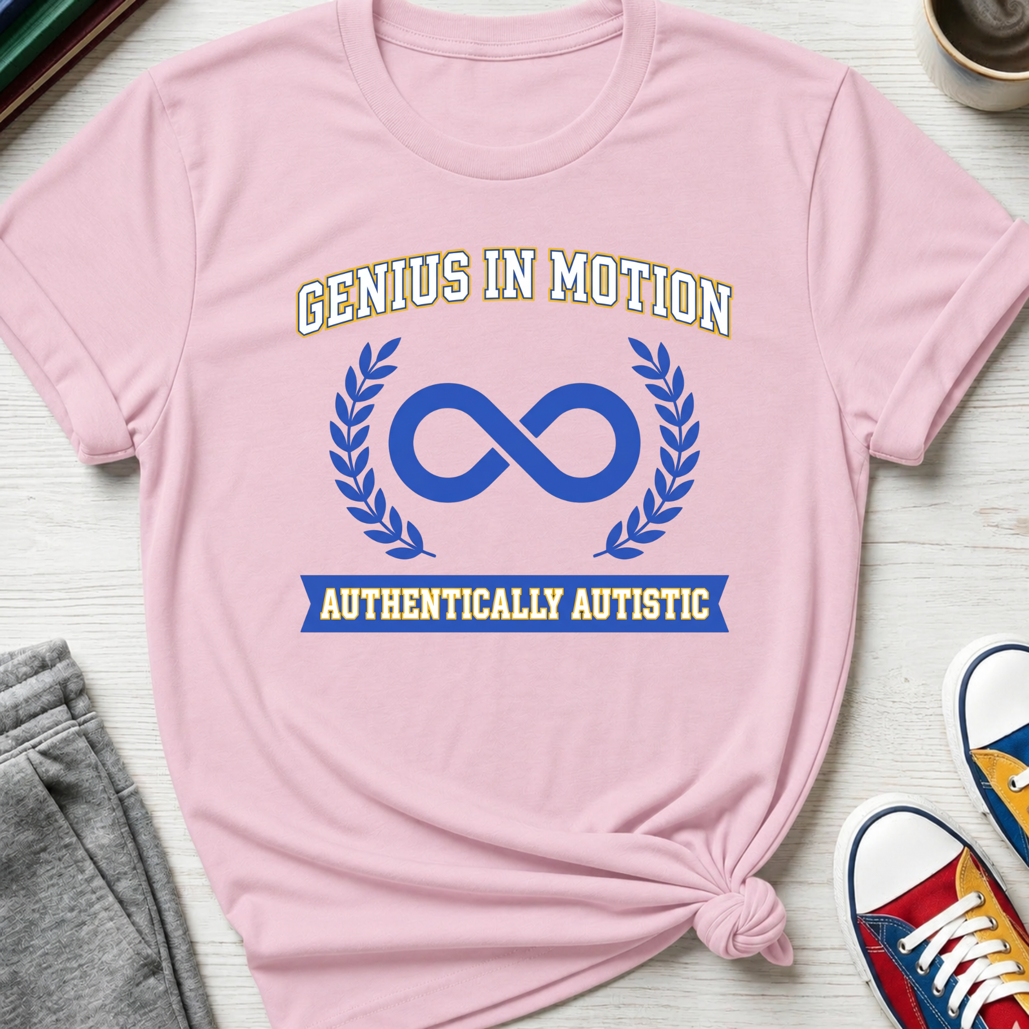Autism Genius in Motion | T-Shirt