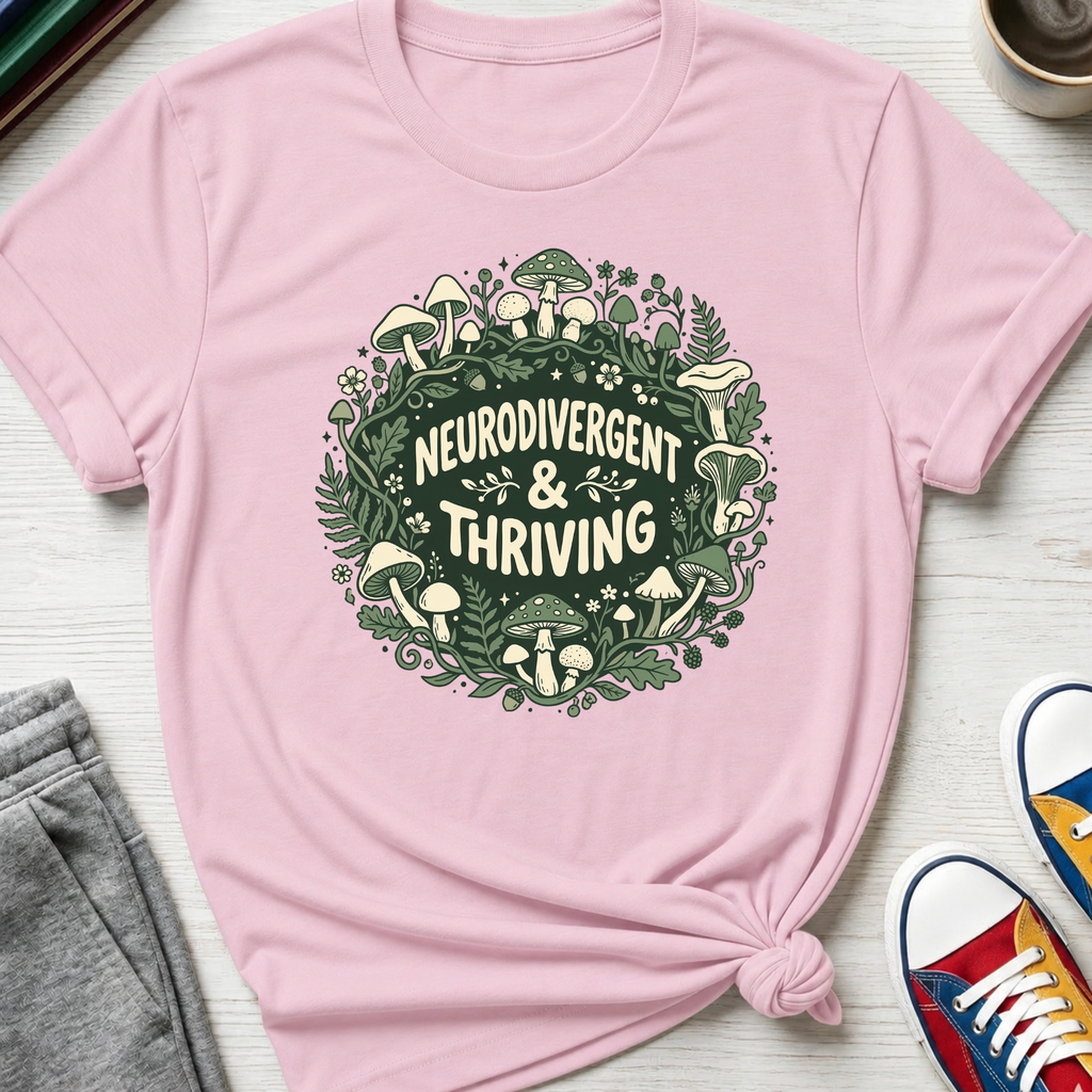 Neurodivergent and Thriving | T-Shirt