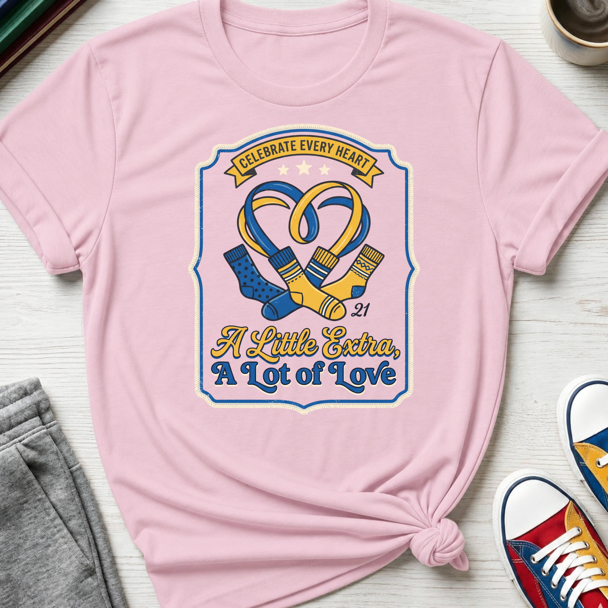 Little Extra Lot of Love - Shield | T-Shirt