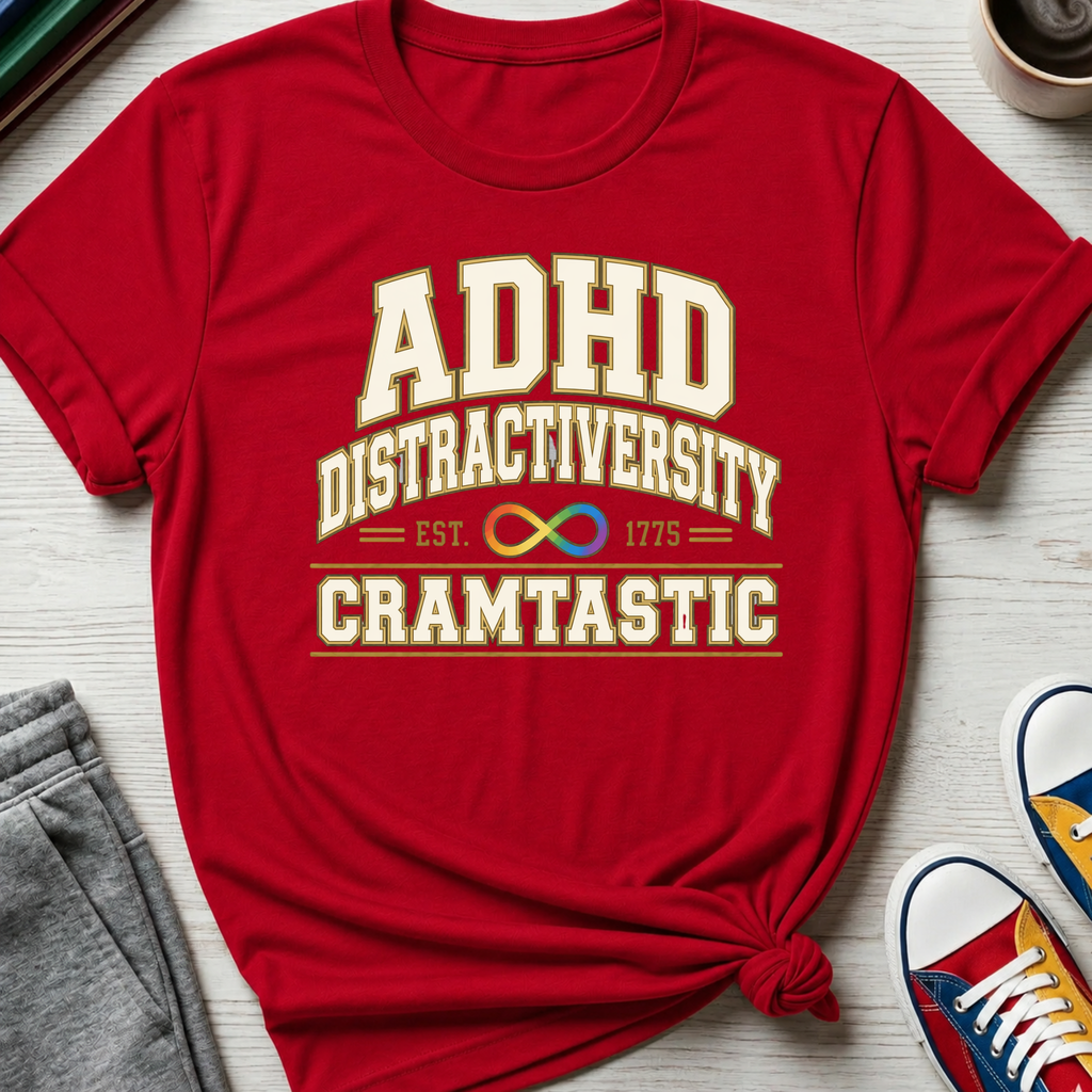 ADHD Distractiversity Cramtastic | T-Shirt