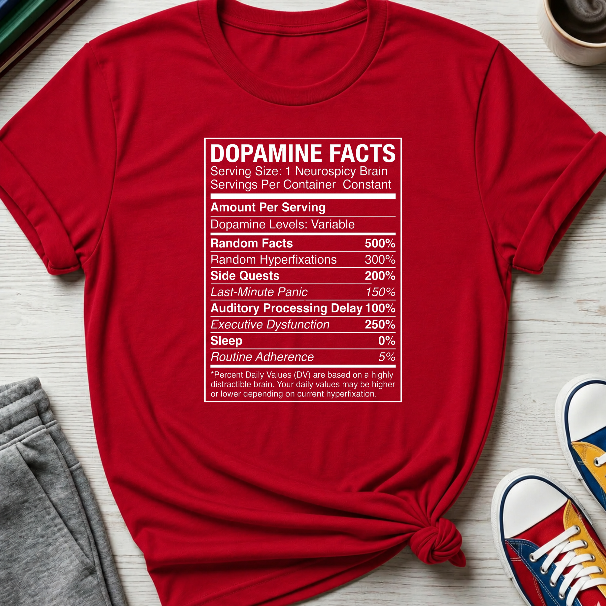Dopamine Facts | T-Shirt