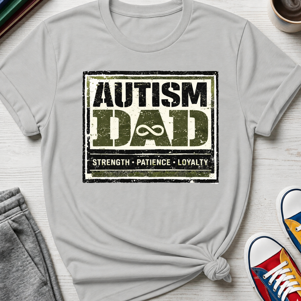 Autism Dad Strength Loyalty | T-Shirt