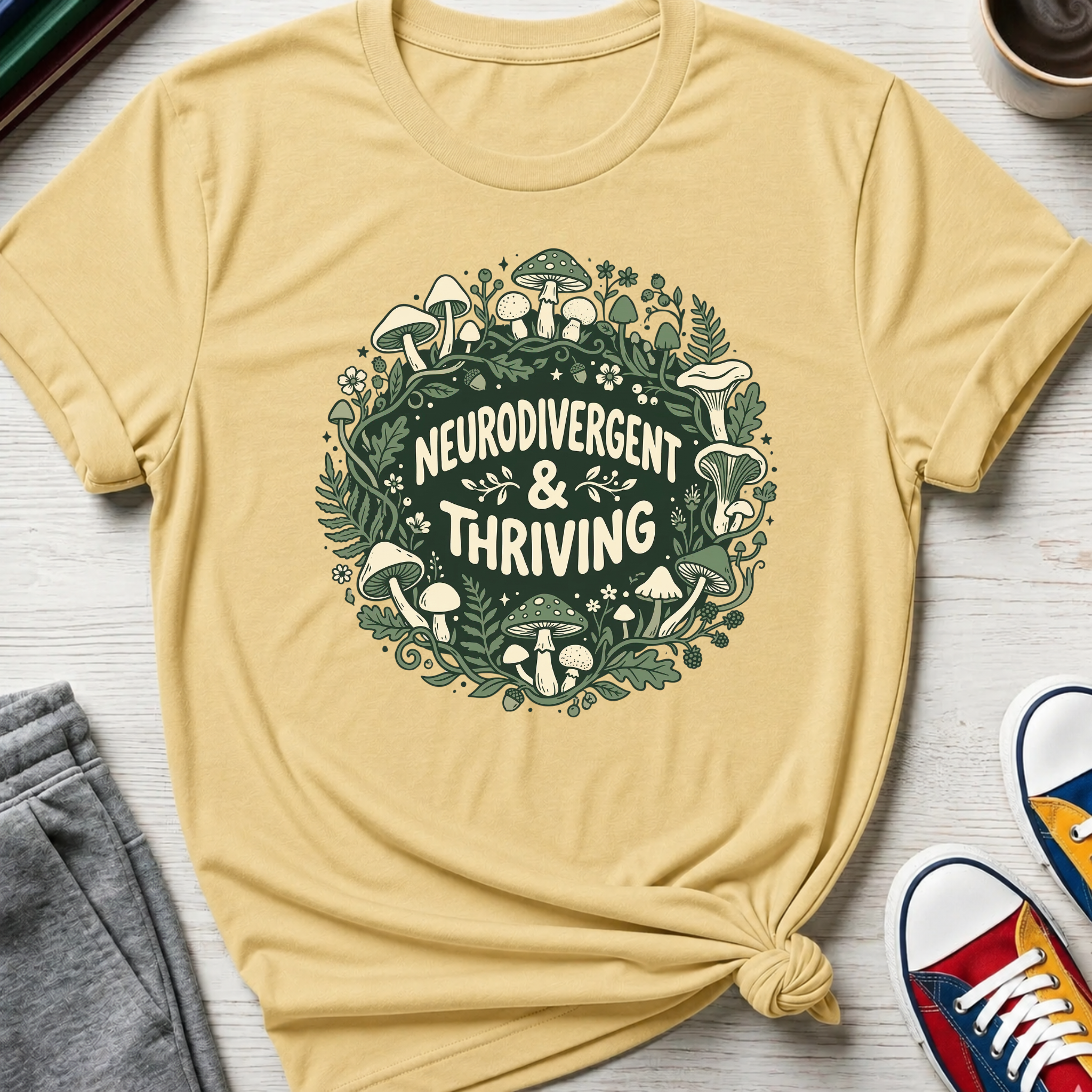Neurodivergent and Thriving | T-Shirt