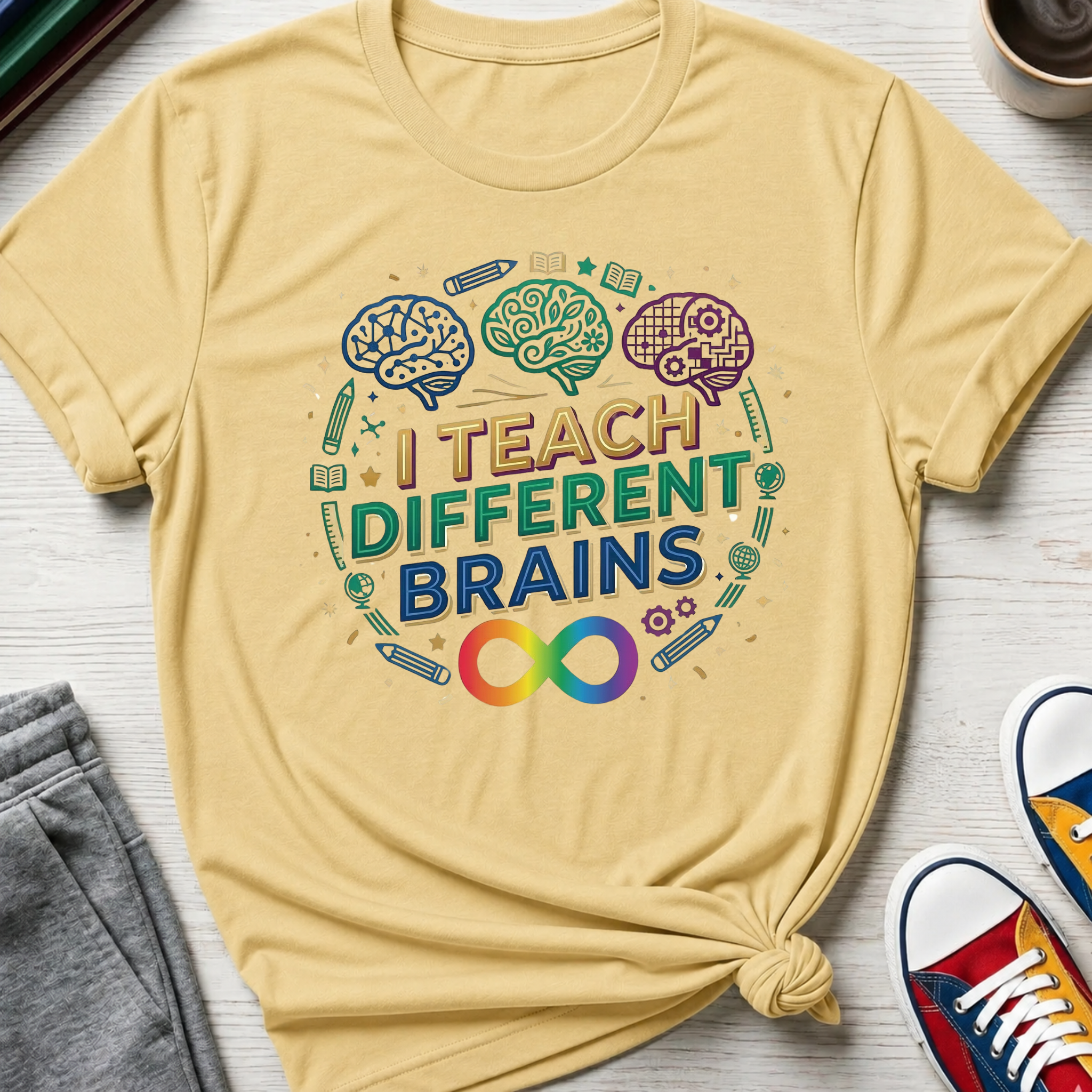 I Teach Different Brains | T-Shirt