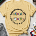 Neurodiv Lift Advocacy in Action | T-Shirt