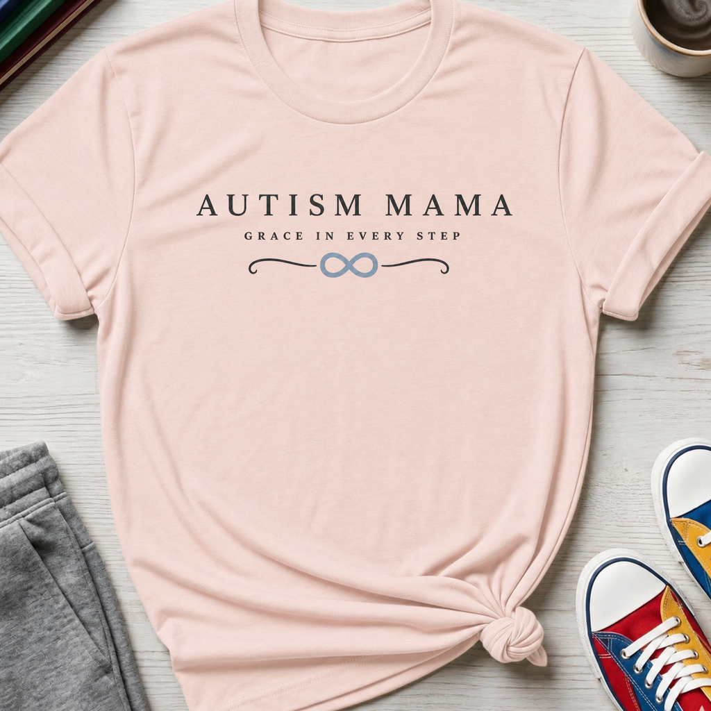 Autism Mama Grace in Every Step | T-Shirt