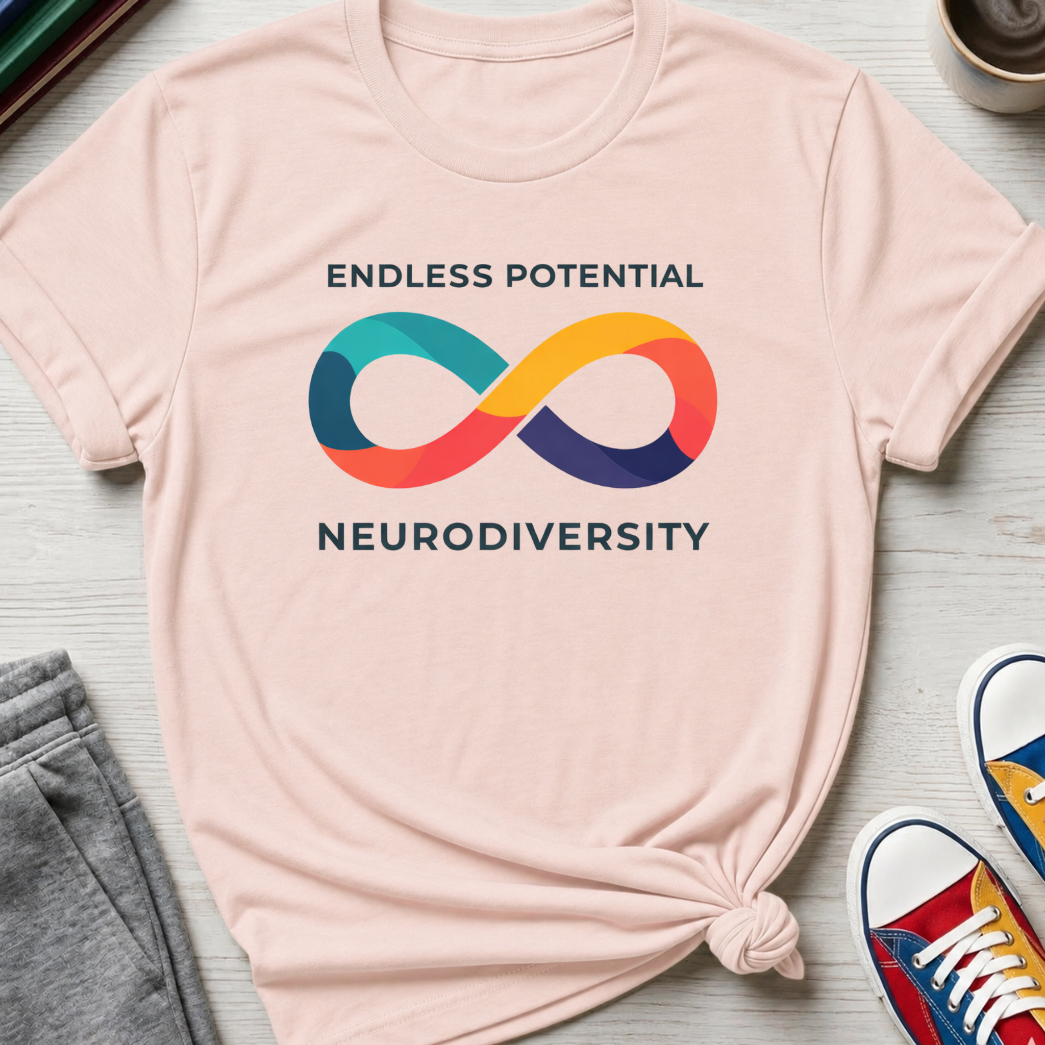 Neurodiv Endless Potential | T-Shirt