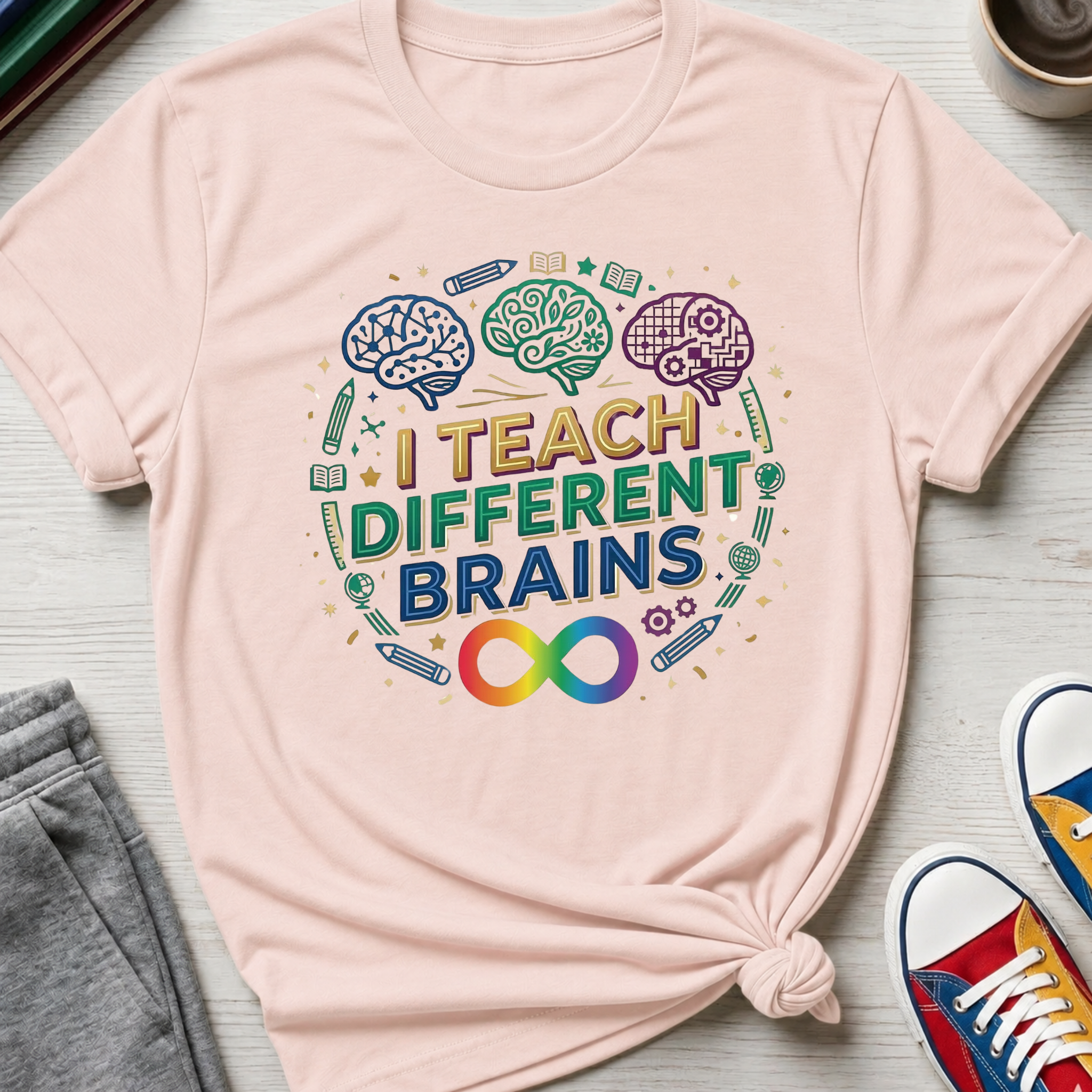 I Teach Different Brains | T-Shirt