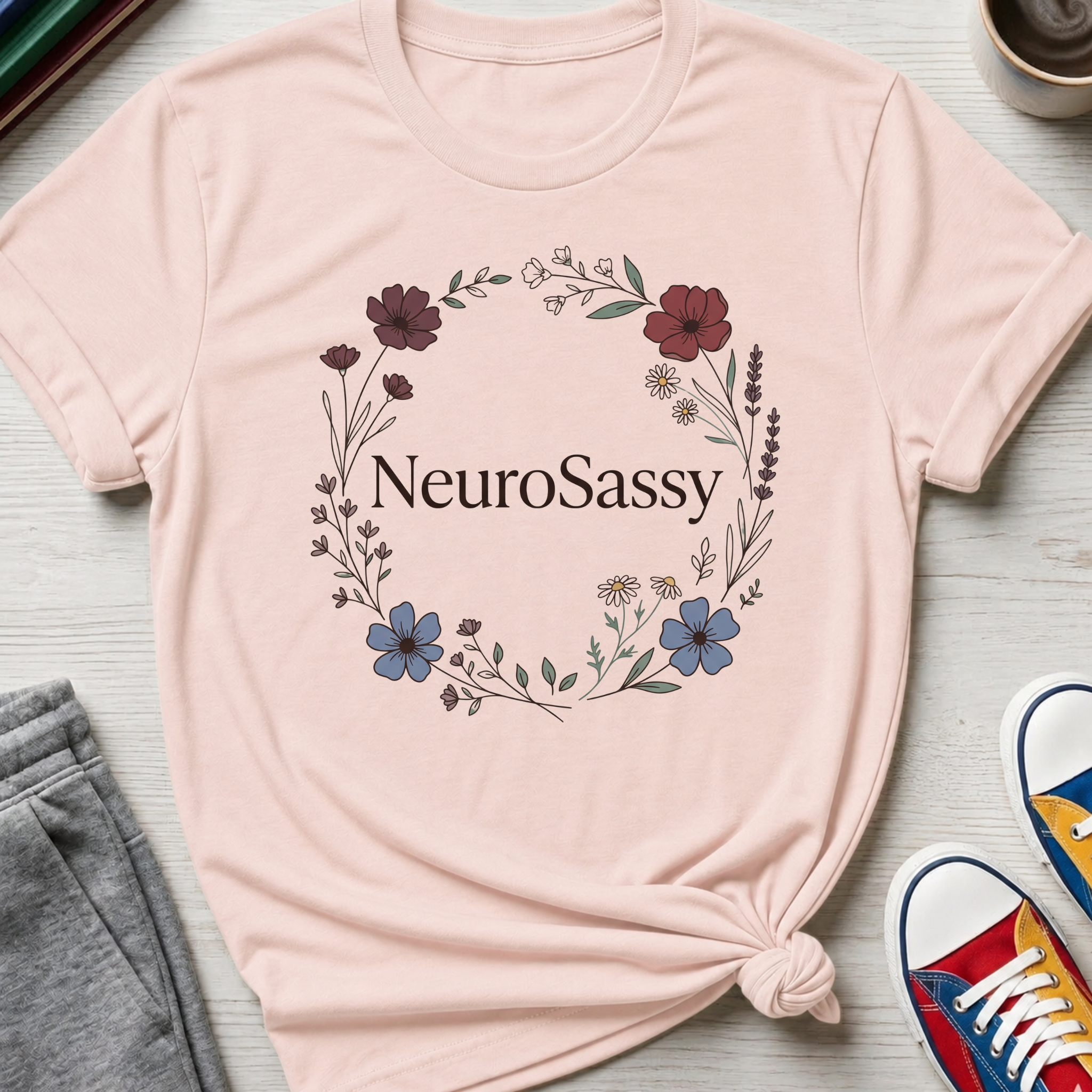 NeuroSassy Wildflowers | T-Shirt