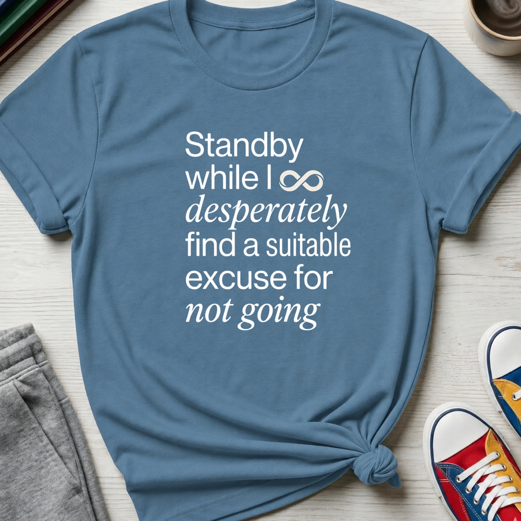 Standby for an Excuse | T-Shirt