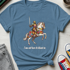 Not Here to Blend In Floral Knight | T-Shirt