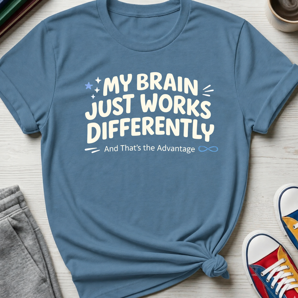 Brain Works Differently - That's the Advantage | T-Shirt