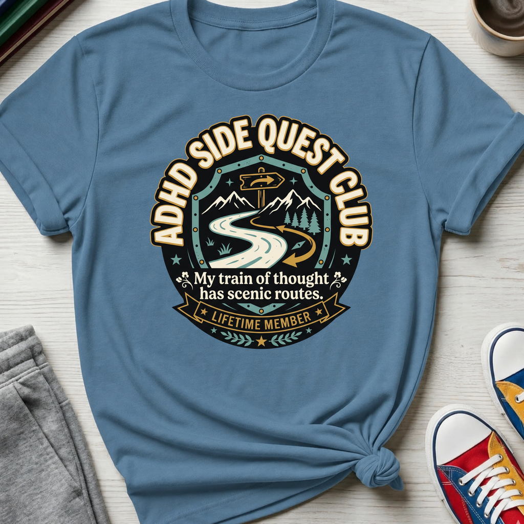 Side Quest Club Scenic Routes | T-Shirt