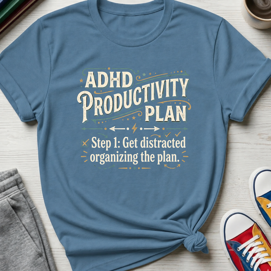 ADHD Productivity Plan | T-Shirt