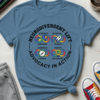 Neurodiv Lift Advocacy in Action | T-Shirt
