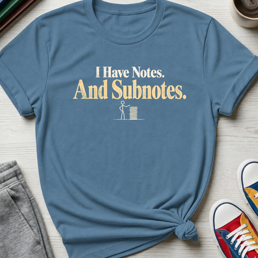 Notes and Subnotes | T-Shirt