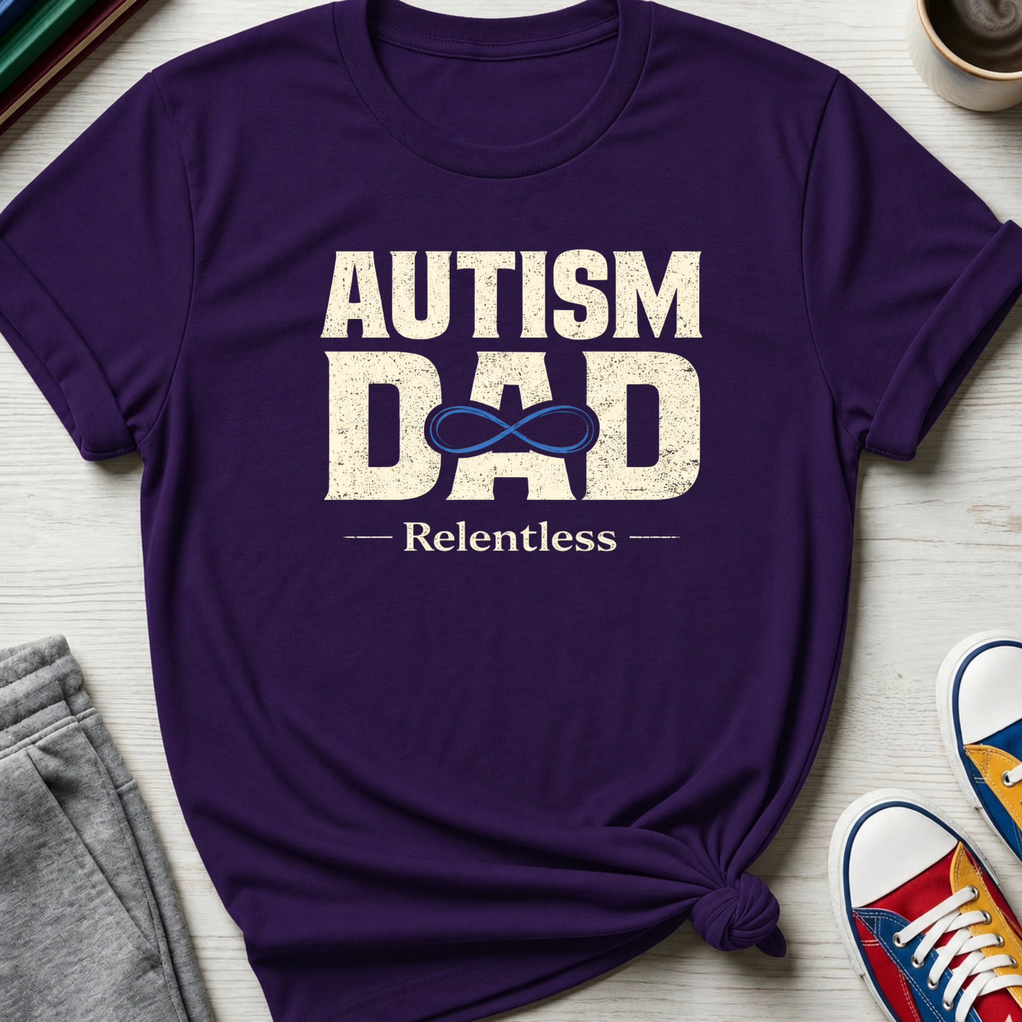 Autism Dad Relentless | T-Shirt