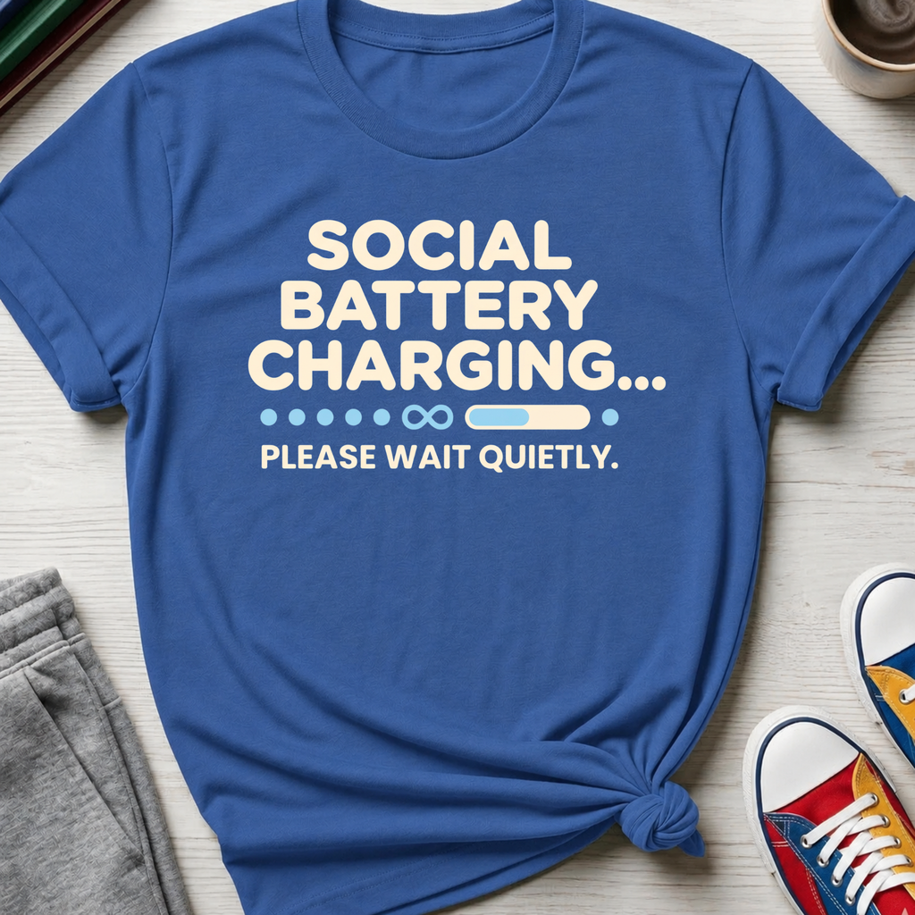 Social Battery Charging | T-Shirt