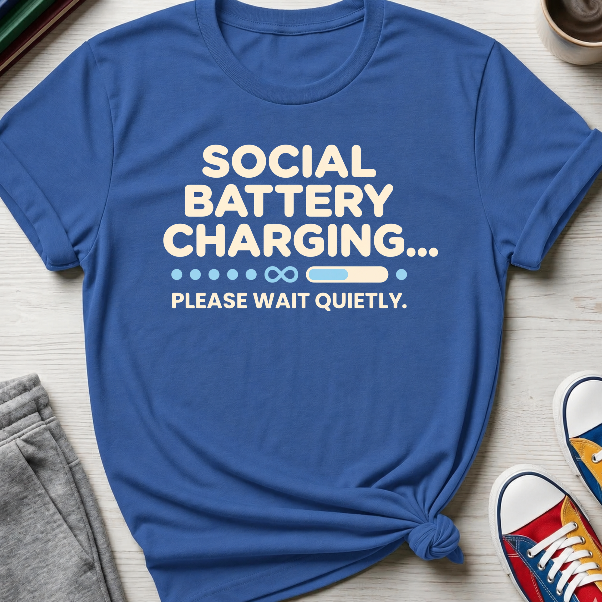 Social Battery Charging | T-Shirt