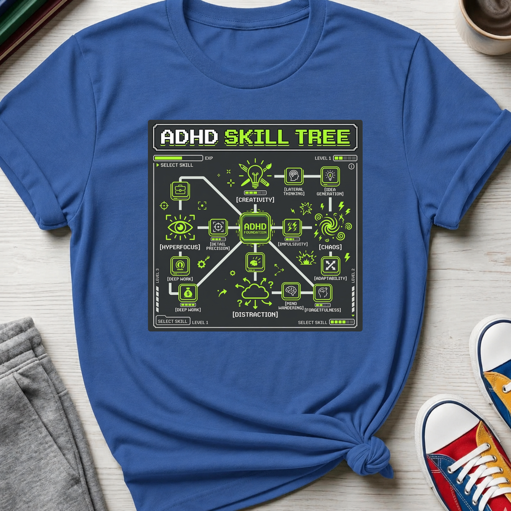 ADHD Skill Tree | T-Shirt