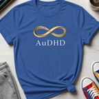 AuDHD Gold Infinity Loop | T-Shirt