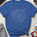 Brain Side Quest Schematic | T-Shirt