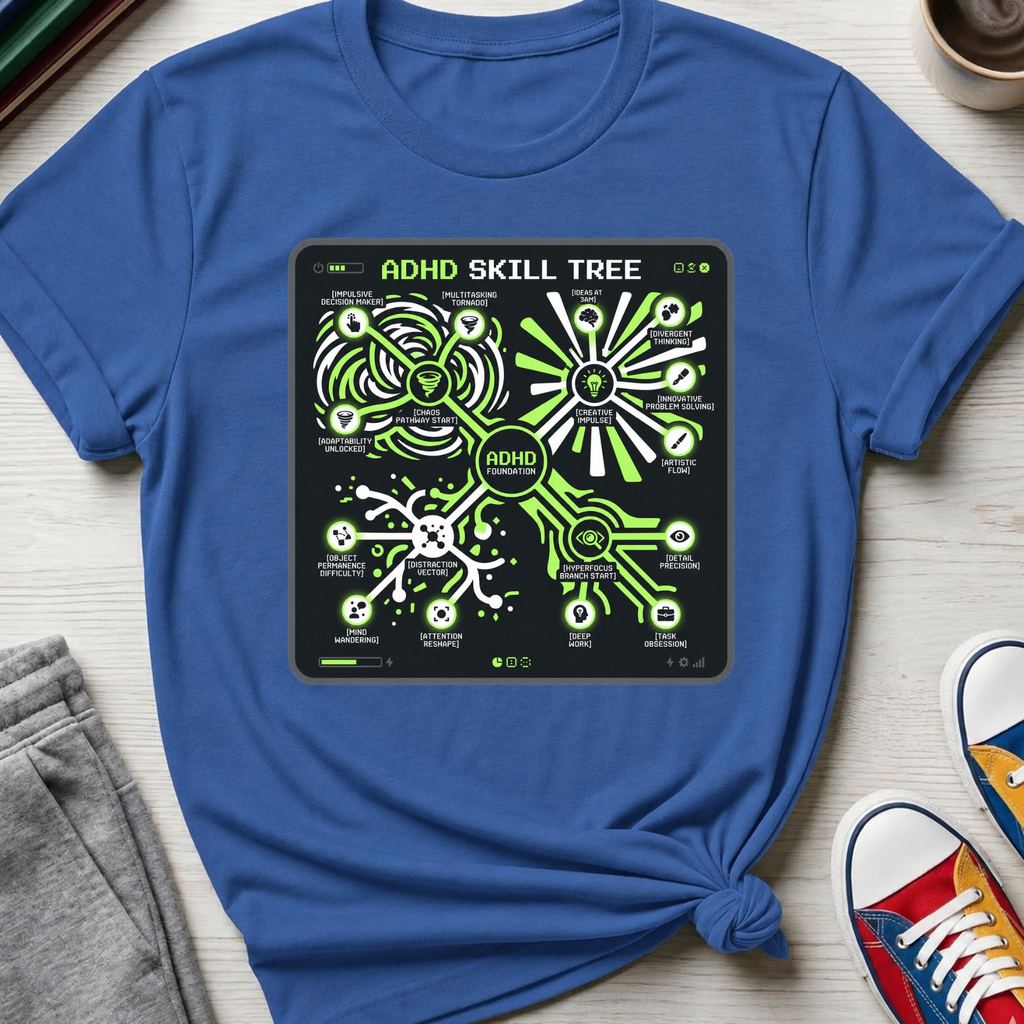 ADHD Skill Tree 2 | T-Shirt