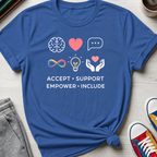 Neurodiv Accept Support Empower Include  | T-Shirt