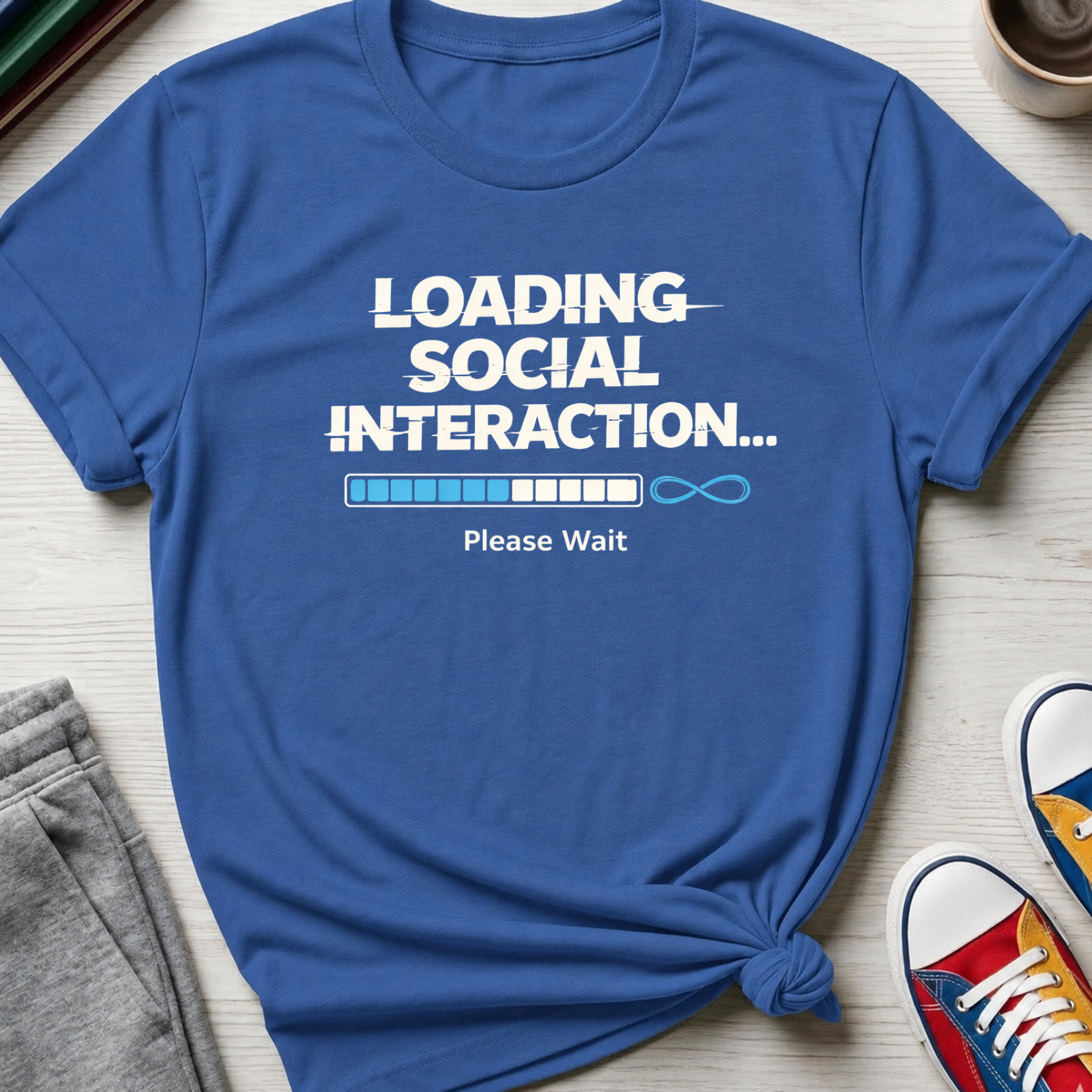 Autism Loading Social Interaction | T-Shirt