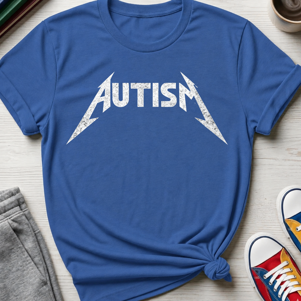 Autism Rock Band Album Cover | T-Shirt