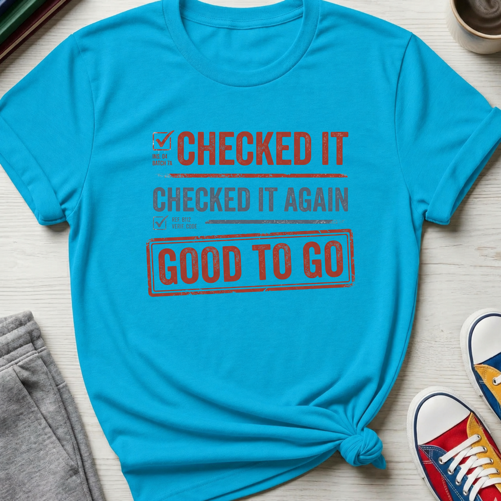 OCD Checked and Stamped | T-Shirt