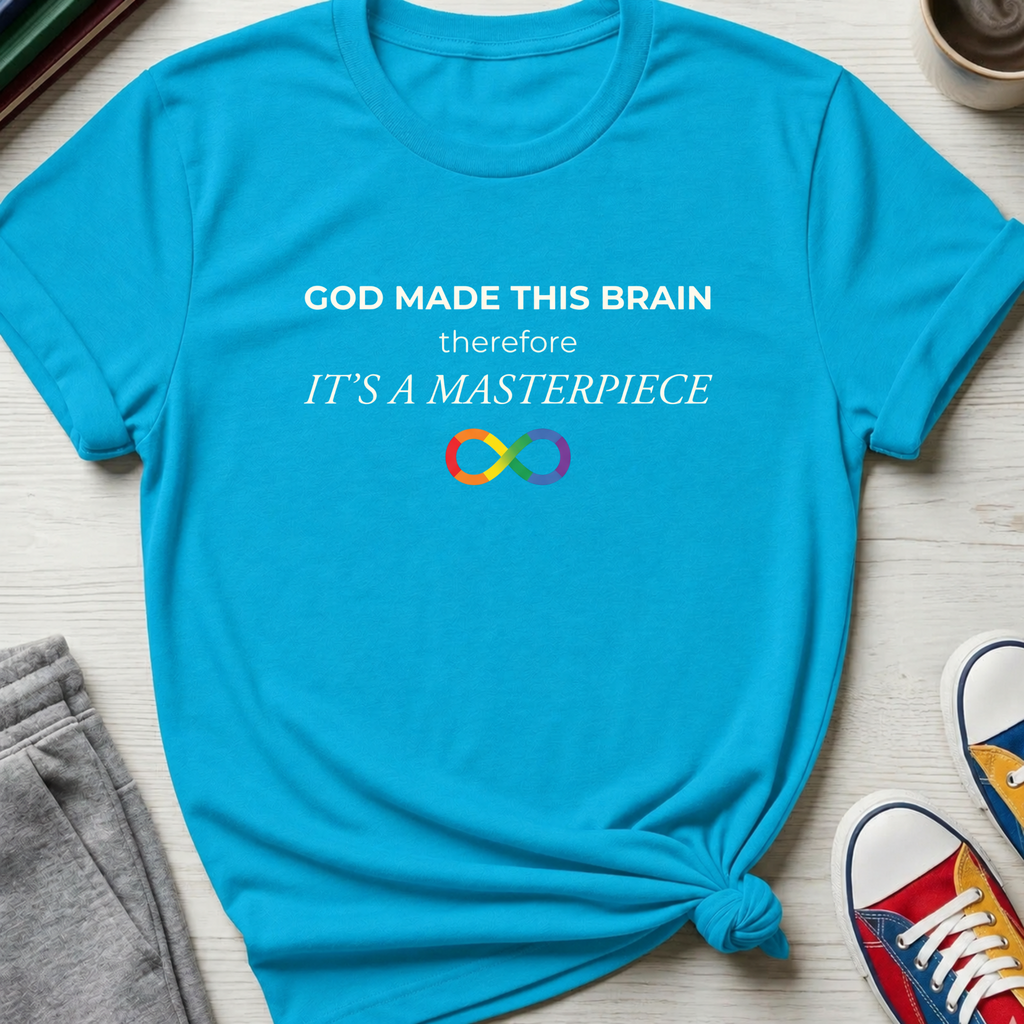 God Made this Brain | T-Shirt