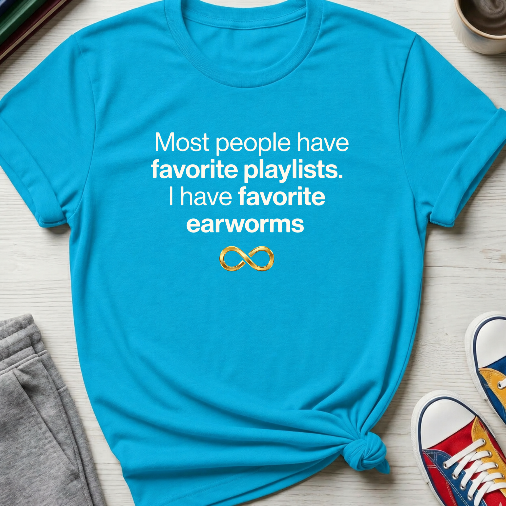 Playlists vs Earworms | T-Shirt
