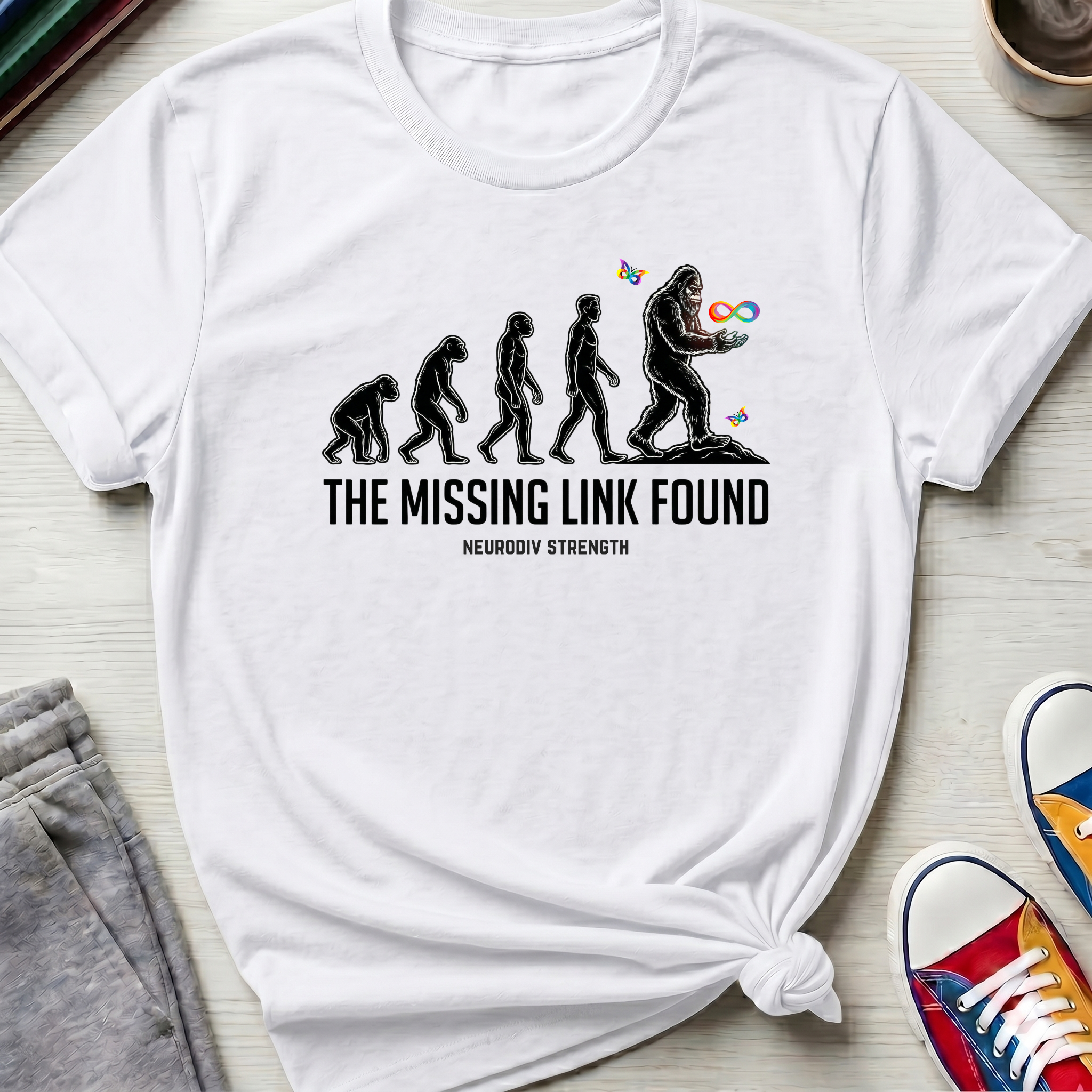 Missing Link Found - Neurodiversity | T-Shirt