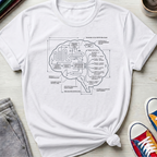 Brain Side Quest Schematic | T-Shirt