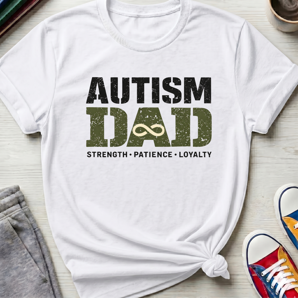 Autism Dad Strength Loyalty 2 | T-Shirt