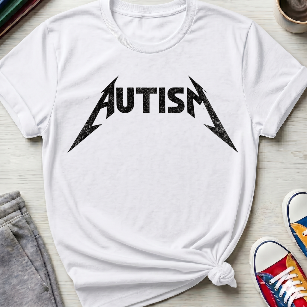 Autism Rock Band Album Cover | T-Shirt