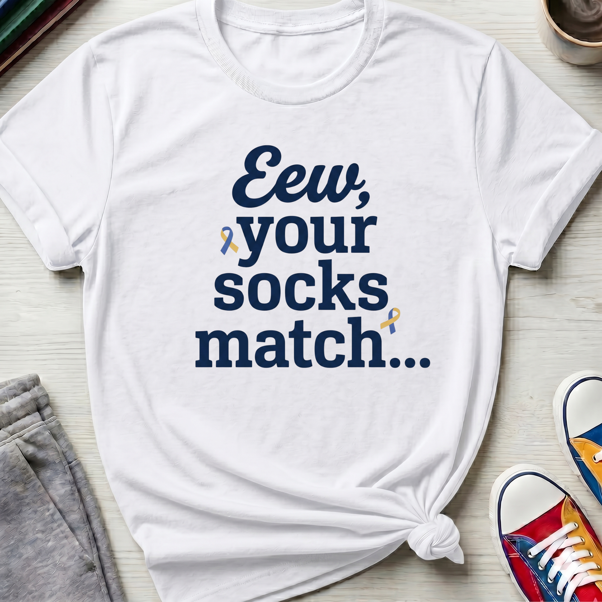 Eew Your Socks Match | T-Shirt