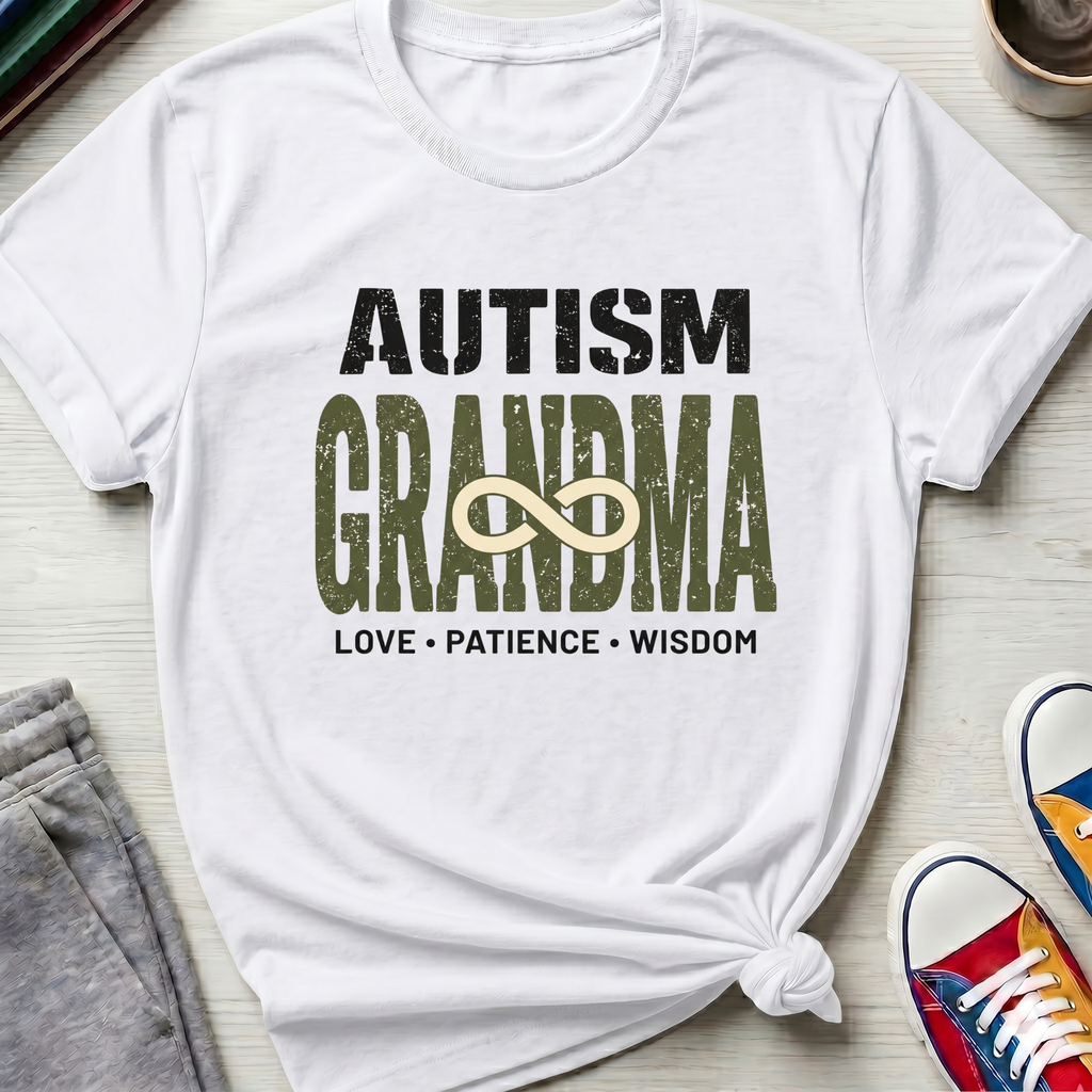 Autism Grandma Wisdom | T-Shirt