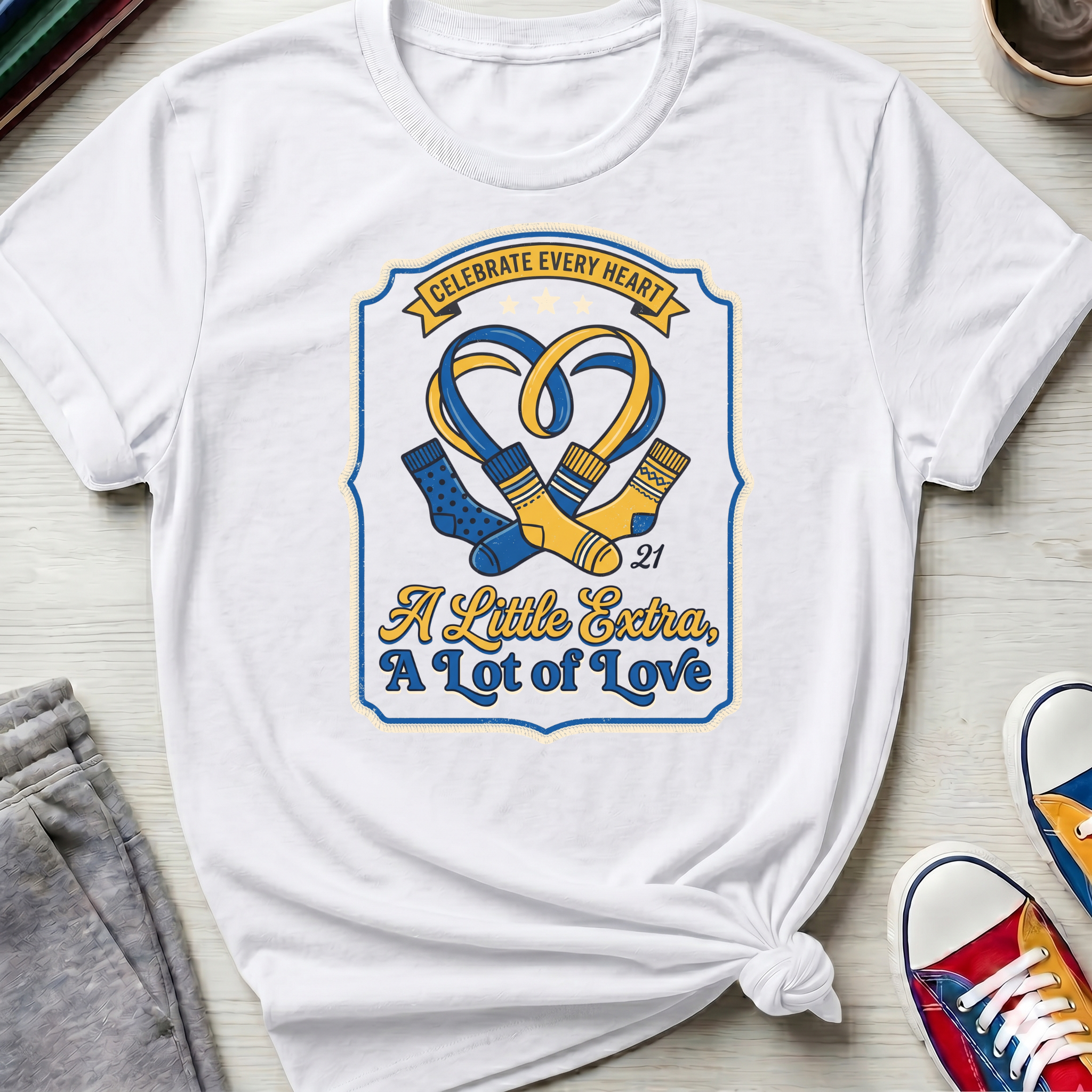 Little Extra Lot of Love - Shield | T-Shirt