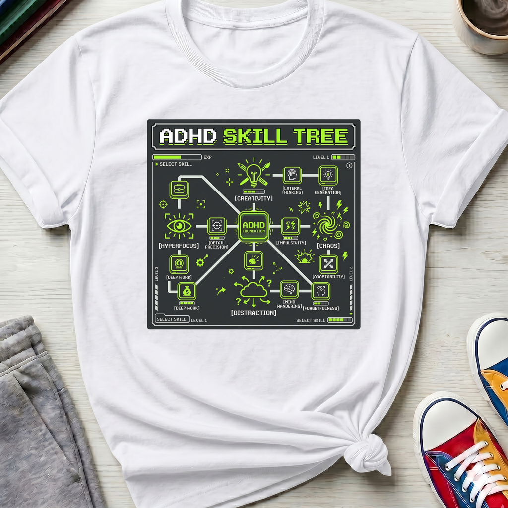 ADHD Skill Tree | T-Shirt