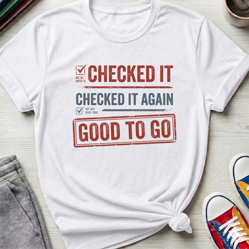 OCD Checked and Stamped | T-Shirt