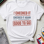 OCD Checked and Stamped | T-Shirt