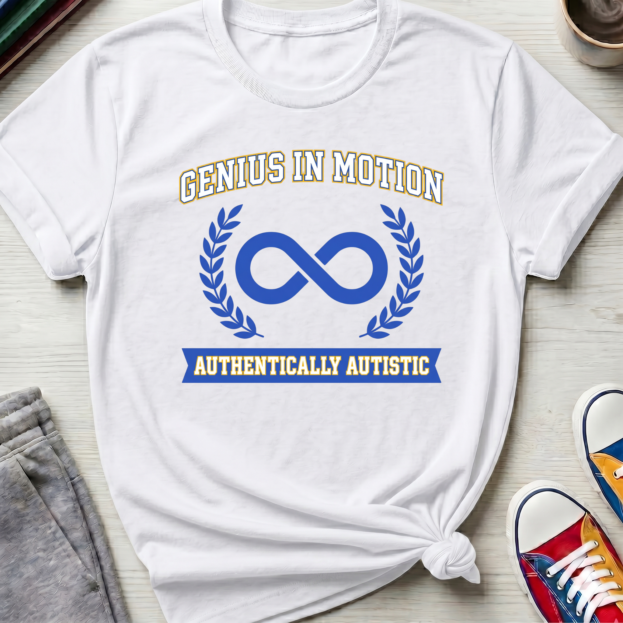 Autism Genius in Motion | T-Shirt