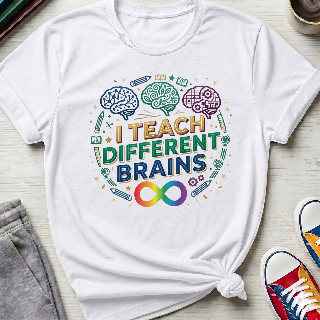 I Teach Different Brains | T-Shirt