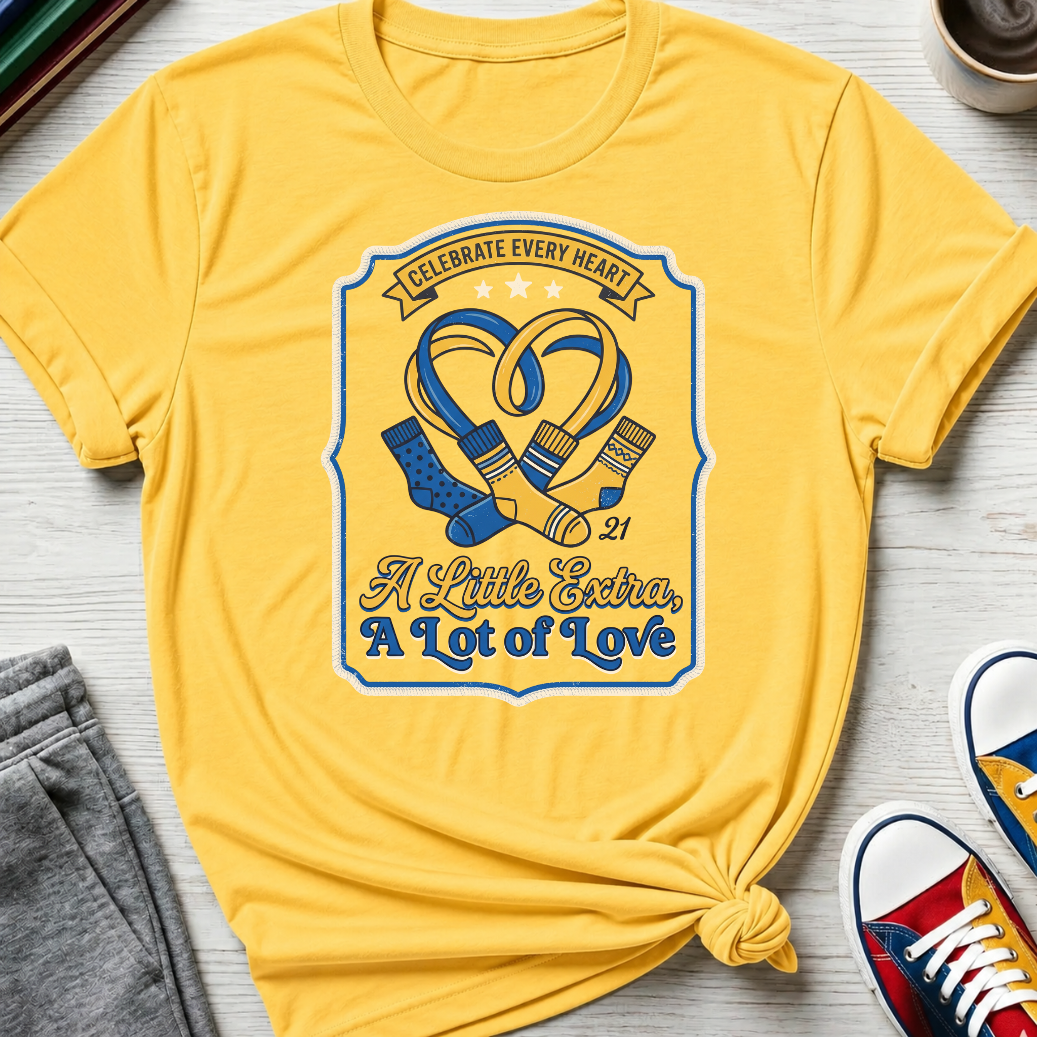 Little Extra Lot of Love - Shield | T-Shirt