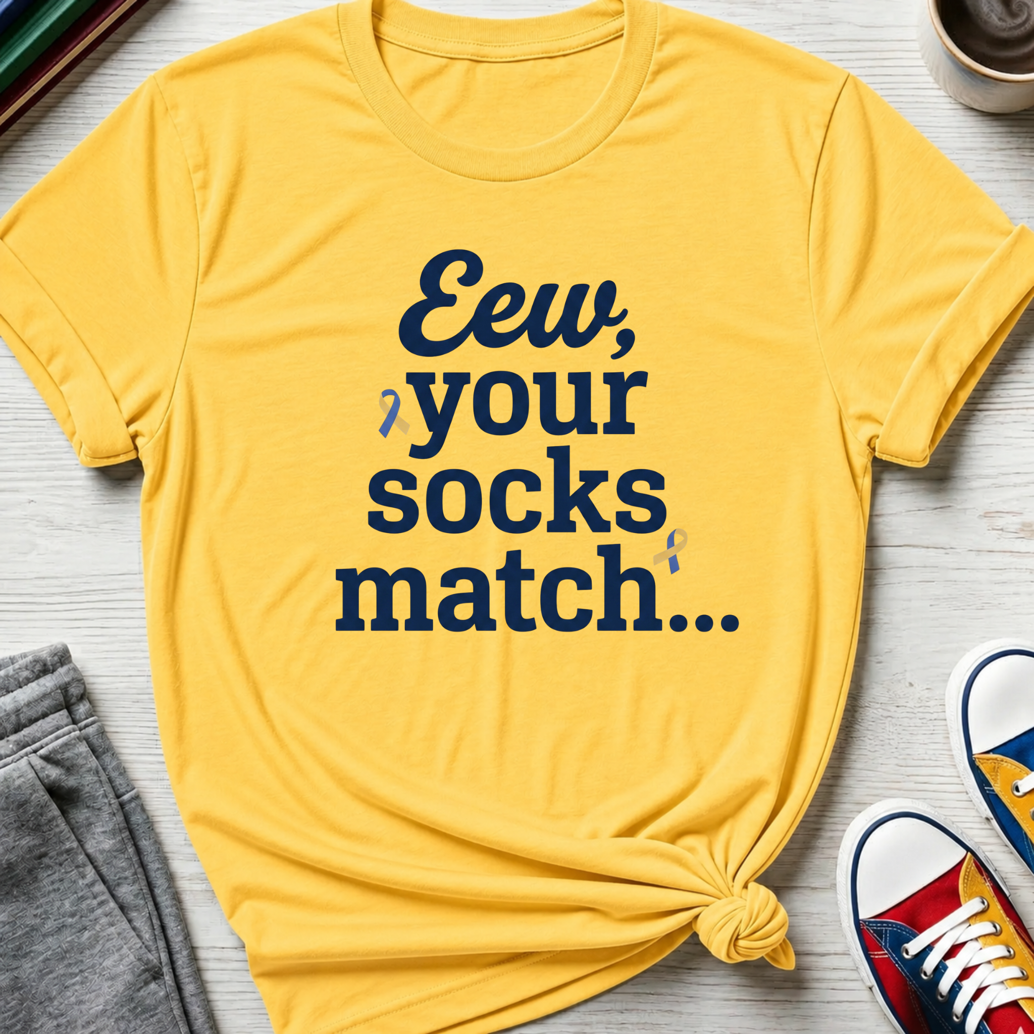 Eew Your Socks Match | T-Shirt